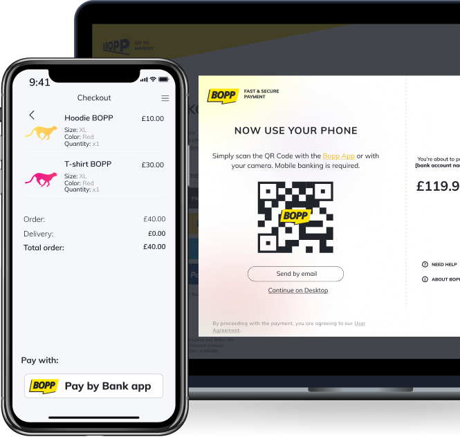 BOPP merchant dashboard